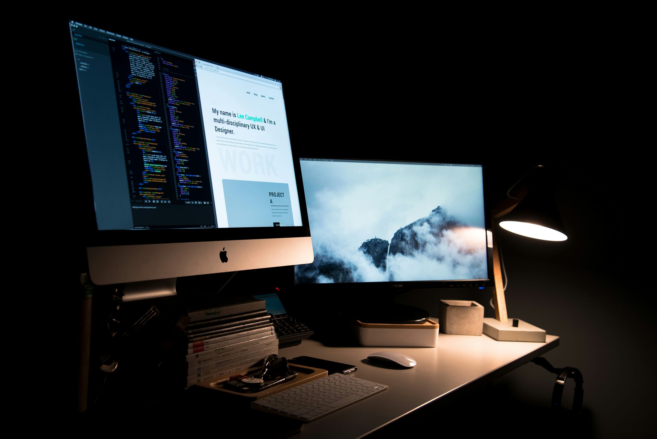 Kafuko Portfolio - Dark WordPress Theme