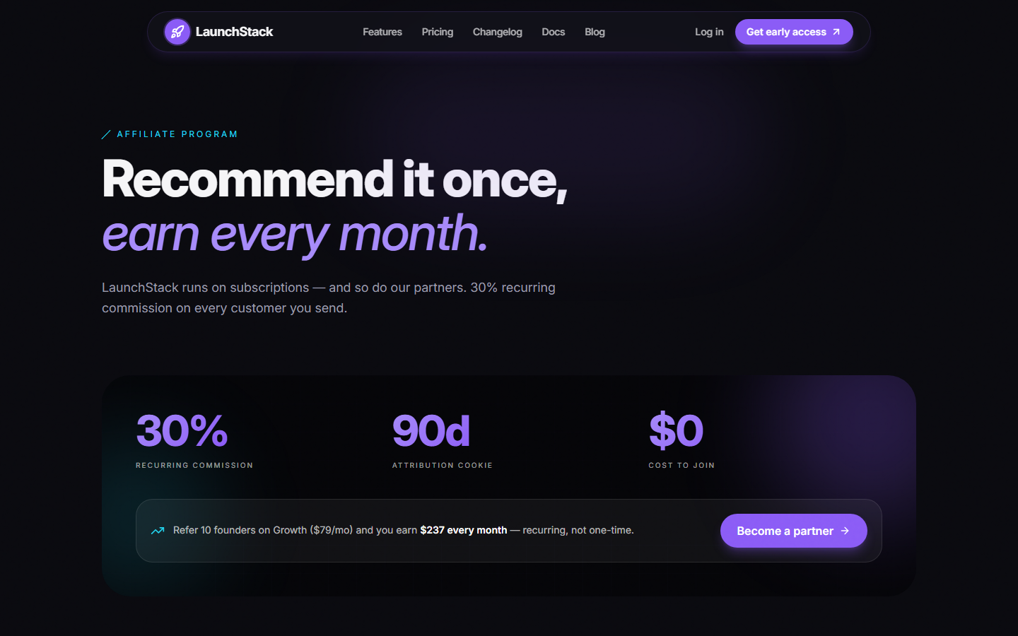 LaunchStack-Premium SaaS Launch Site Template (React + Tailwind + GSAP) - Image 4
