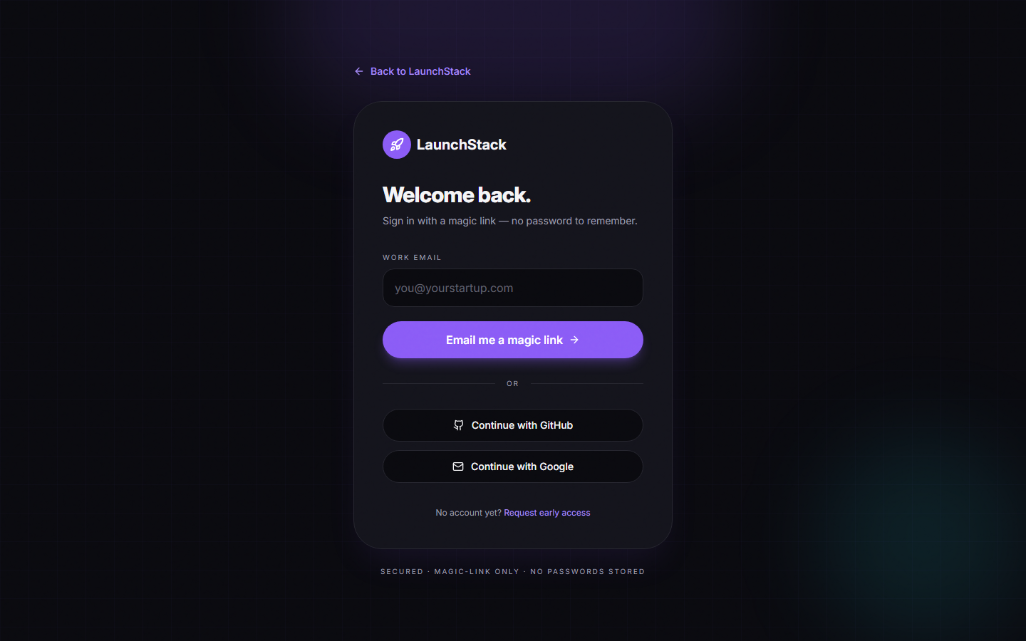 LaunchStack-Premium SaaS Launch Site Template (React + Tailwind + GSAP) - Image 3
