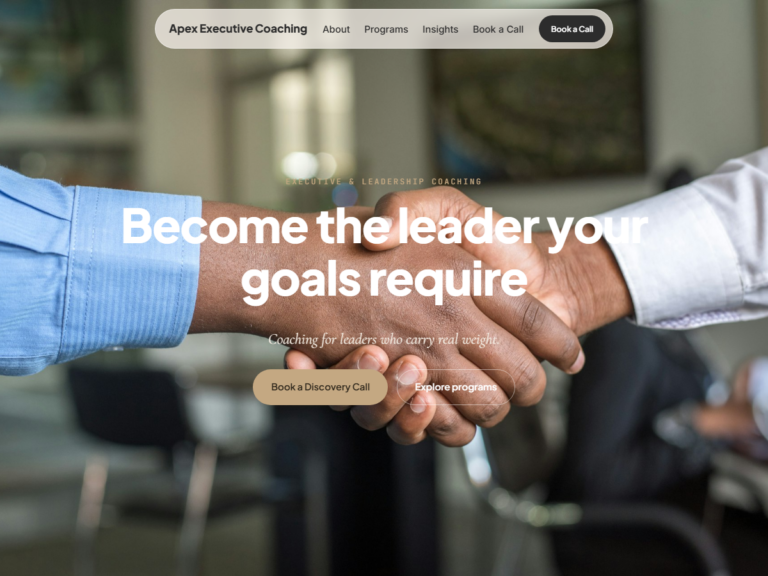 CoachPro - Premium WordPress Theme for Life, Business & Executive Coaches